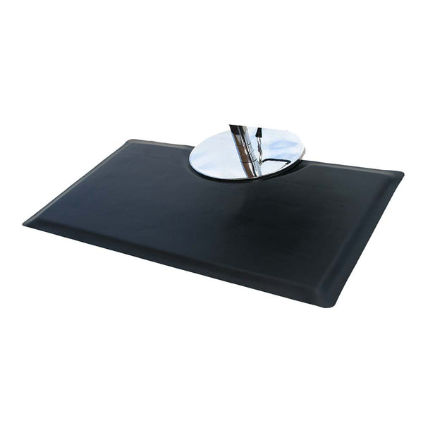 3'x5' Rectangle Solid Floor Mat Black - Guardian