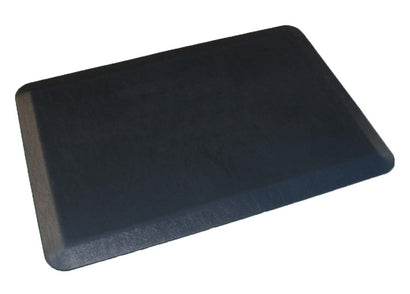 3'x5' Rectangle Solid Floor Mat Black - Guardian